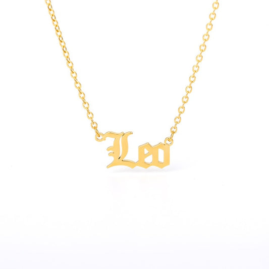 18K Gold Plated Astrology Necklace